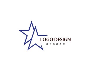 Star Logo Template vector icon illustration design