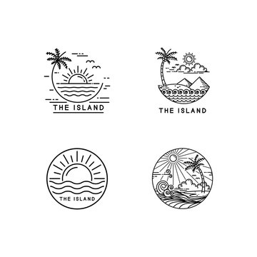 Tropical Island Logo