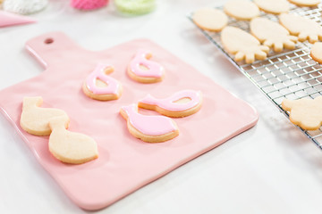 Easter sugar cookies
