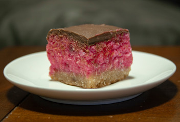 Home-Made Cherry-Chocolate Slice