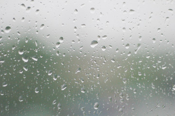 Gouttes de pluie sur ma fenêtre