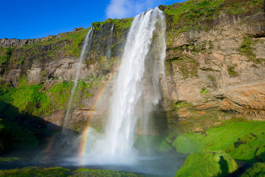 Seljalandsfoss Waterfall , Iceland © prasit