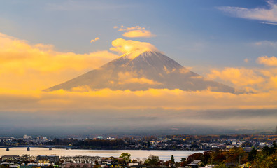 Mt Fuji at sunrise