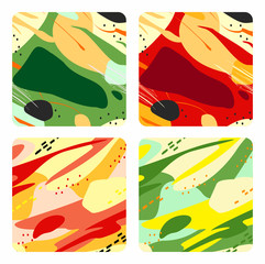 Colorful Simple Abstract Digital Arts / Paintings / Backgrounds / Illustrations