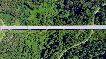 Bridge aerial view
