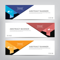 modern design, web banner template, vector illustration