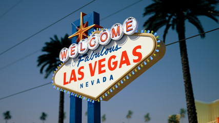 Las Vegas Sign. Daytime