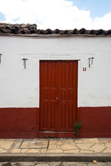 Red Door in Chiapas, Mexico