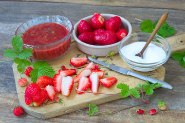 Erdbeerkonfitüre kochen