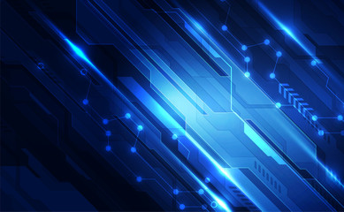Abstract futuristic digital technology background. Illustration Vector