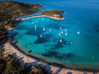 Mouillage baie de rondinara corse