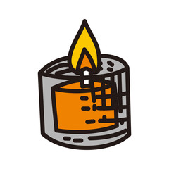 Candle Celebration Design Graphic Template Vector