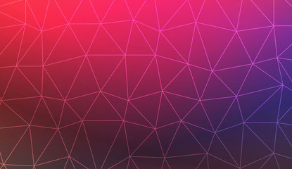 Modern elegant background with polygonal elements. Template for wallpaper, interior design, decoration, scrapbooking page. Vector illustration. Light Gradient Abstract Background.