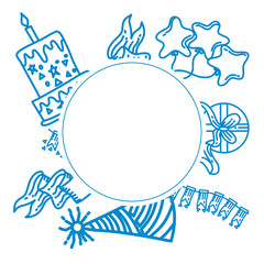 Obraz premium Birthday Anniversary Design Graphic Template Vector