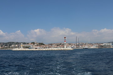 Fototapeta na wymiar lighthouse in istanbul