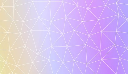 New gradient color illustration in a polygonal style. Design for flyer, wallpaper, presentation, paper. Vector illustration. Creative gradient color.