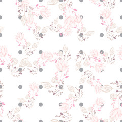Fototapeta na wymiar Beautiful chinese pattern with black lotus flowers pattern on white background for celebration design. Natural vector illustration. Seamless floral pattern.