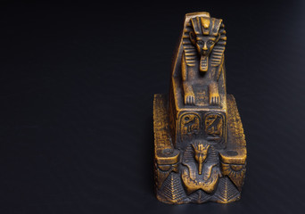  sphinx on a black background