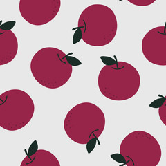Retro sweet apple seamless pattern - 278150457