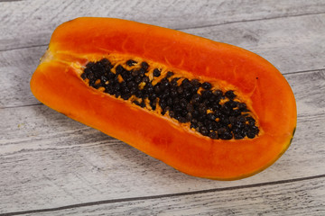 Tasty delicous ripe fruit Papaya