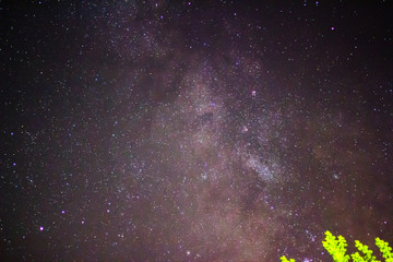 space with nebula and stars