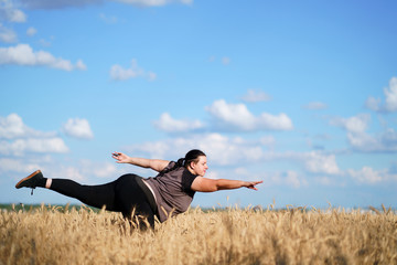 Body positive, freedom, high self esteem, confidence, happiness, success, positive affirmation...