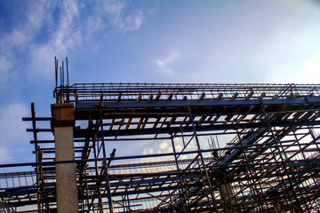 construction of building