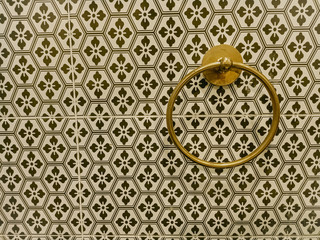 Beautiful walls and decorations in Thai restaurants