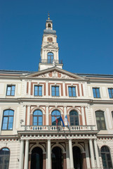 Fototapeta na wymiar Rathaus von Riga, Lettland