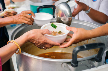The Concept of Donating Food to the Poor in Society : concepts of poverty in Asian