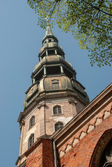 Turm der St. Petri Kirche von Riga, Lettland