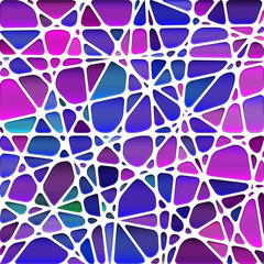 abstract vector stained-glass mosaic background