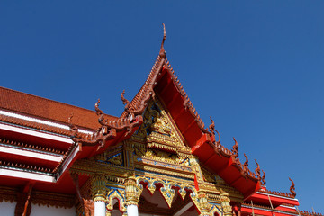 Buddhistische Tempel in Ubon, Nord-Ost-Thailand