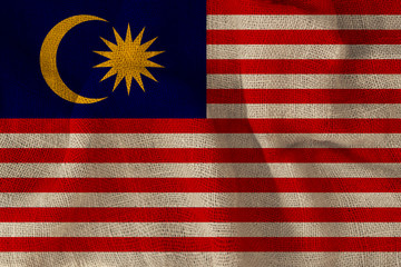 national flag of Malaysia, a symbol of tourism, immigration, politic