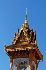 Fototapeta premium Buddhistische Tempel in Ubon, Nord-Ost-Thailand