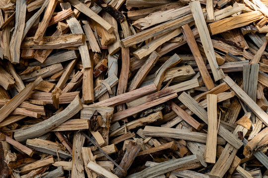 Hintergrund Holz Scheite
