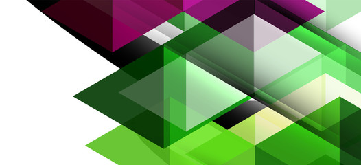 Abstract triangle pattern, colorful backdrop. Presentation template. Modern textured shape. Trendy modern style