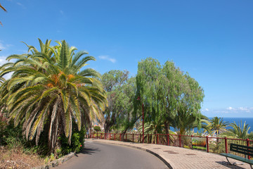 Taoro public park in Puerto de la Cruz, Tenerife. Canary Islands. Spain.	