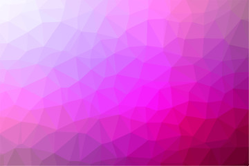 Purple gradient vector polygonal mosaic texture background. 