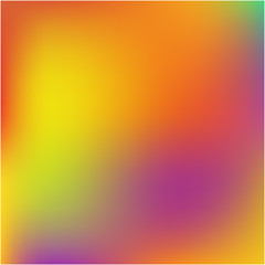 Bright blurred graphics from various combinations.