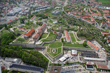 Luftaufnahme Zitadelle Erfurt