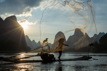 Guilin fisherman