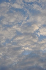 blue sky with clouds