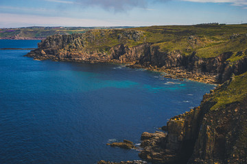 Cliffs near Sennen Cove, Cornwall