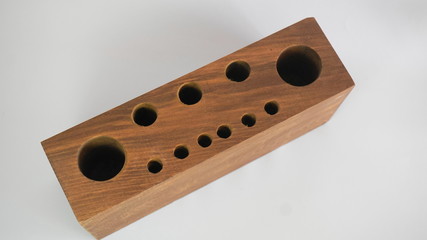 Handmade Wooden Pencil Case Design