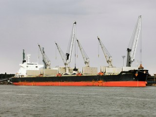 ship in port