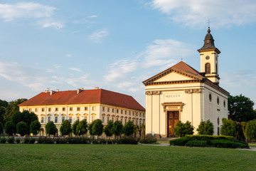 Resurrection of Lord Church (Kostel Vzkriseni Pane) in Terezin city