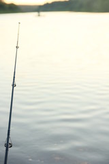 lake;  fisherman