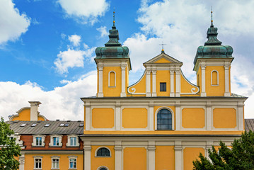 Historic Antoni Padewskil church in Poznan