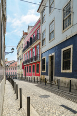 Fototapeta premium Small lane near the Chapel of the Mirandas
